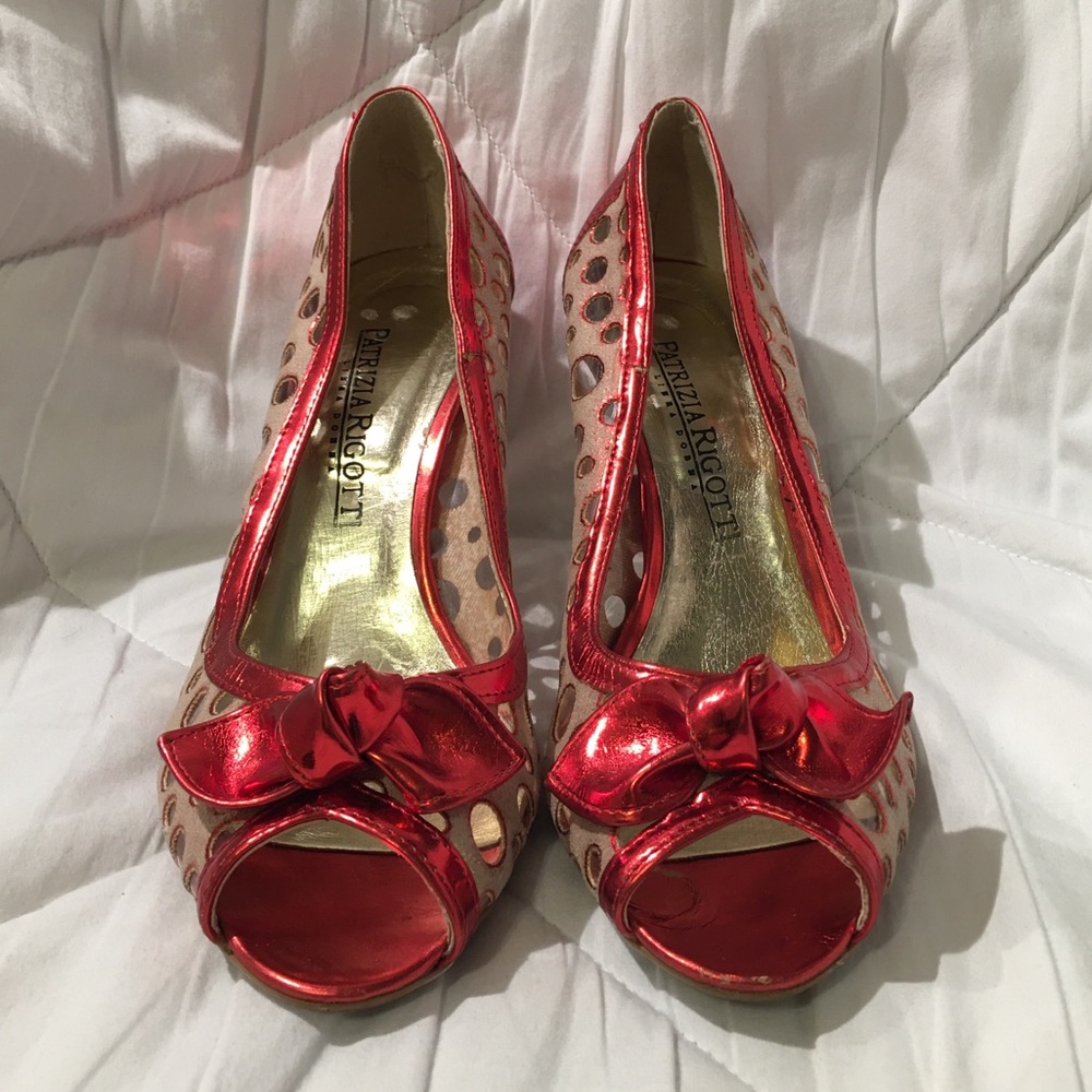 Patrizia Rigotti 3” Kitten Heels with Bow